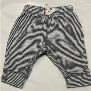“Bundle 10/$13” Carter's newborn  Gray Striped Newborn Pants boy girl joggers